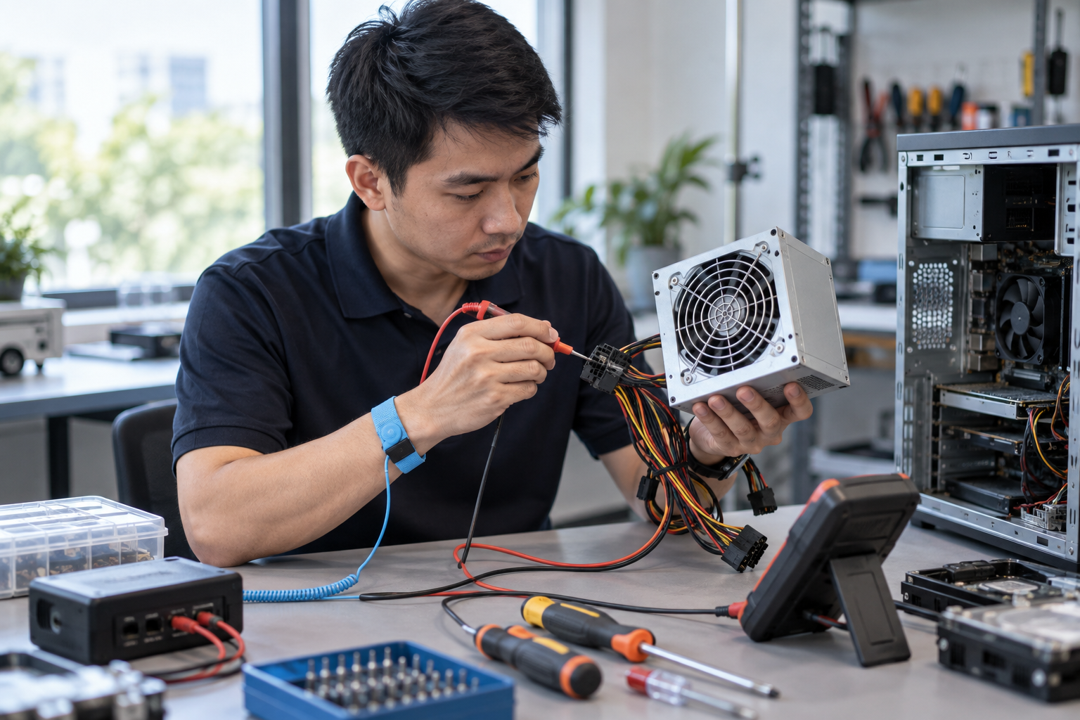 Phân biệt đúng tình trạng máy không lên nguồn - Kiến thức kỹ thuật - CÔNG TY CÔNG NGHỆ TIN HỌC PHI LIÊM