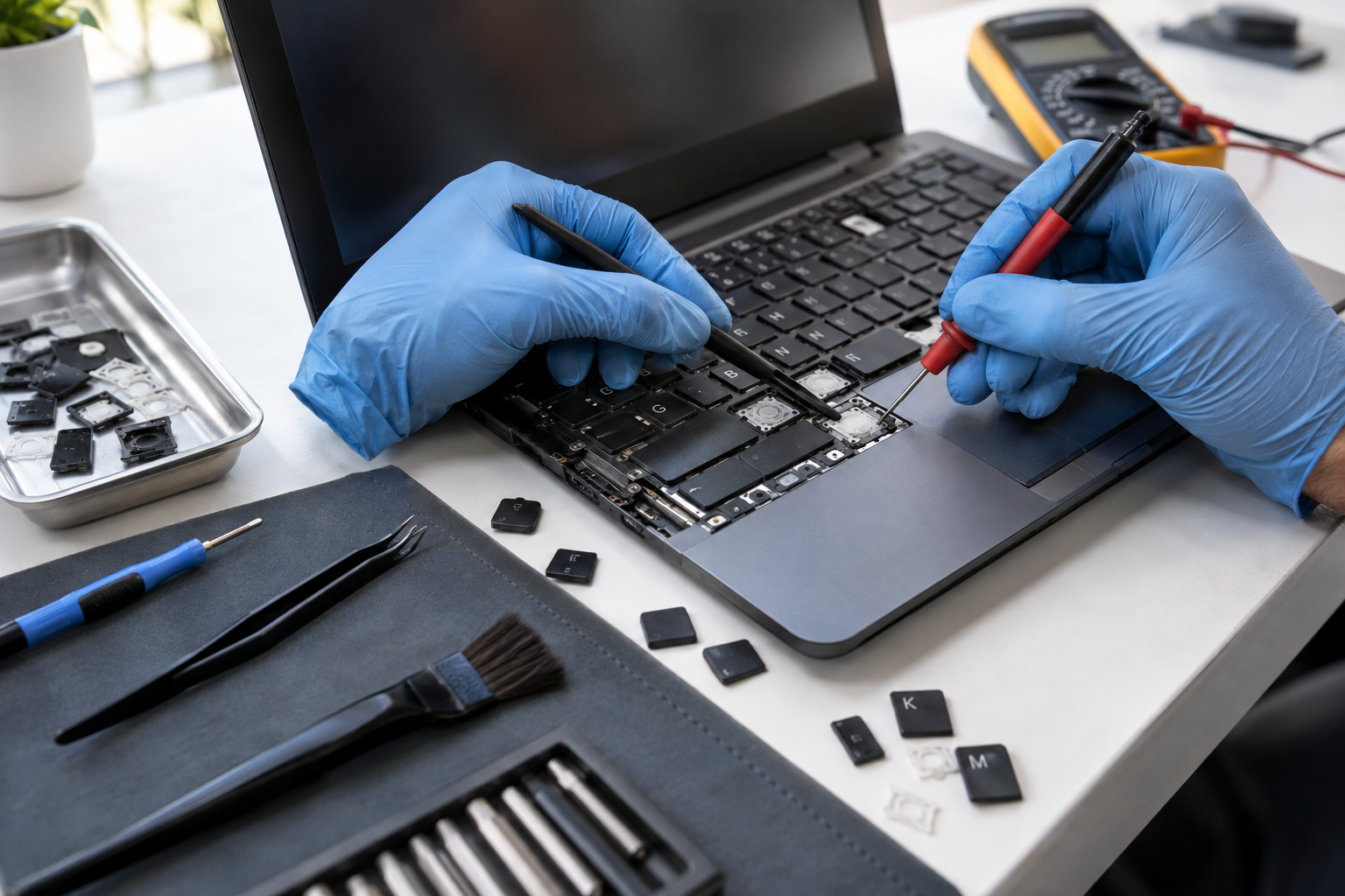 Sửa bàn phím laptop bị liệt: Dấu hiệu và cách xử lý 2 Dấu hiệu bàn phím laptop bị liệt hoặc hoạt động bất thường - Sửa laptop - CÔNG TY CÔNG NGHỆ TIN HỌC PHI LIÊM